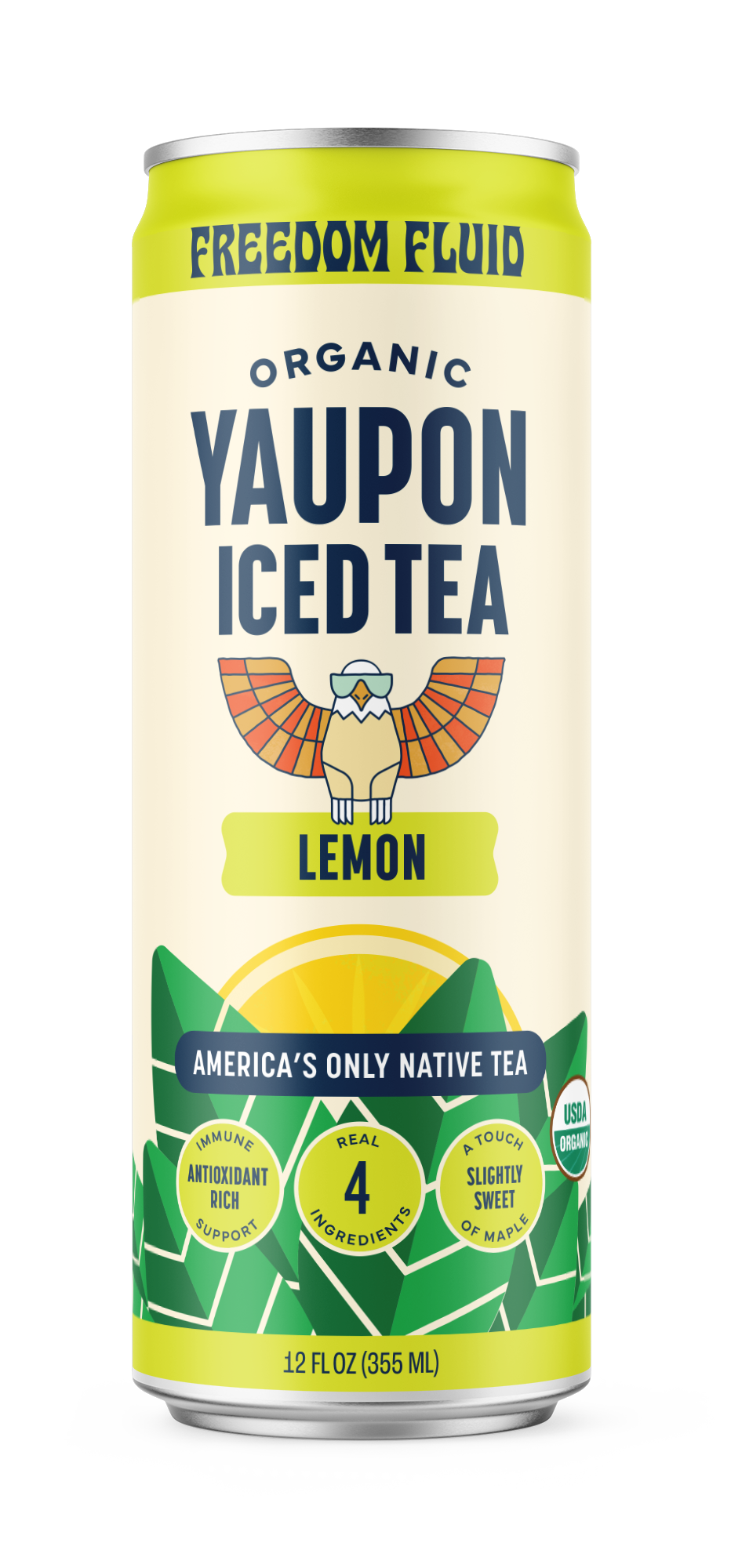 Lemon Organic Yaupon Iced Tea