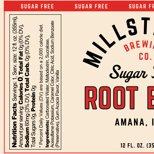 Sugar Free Root Beer Soda