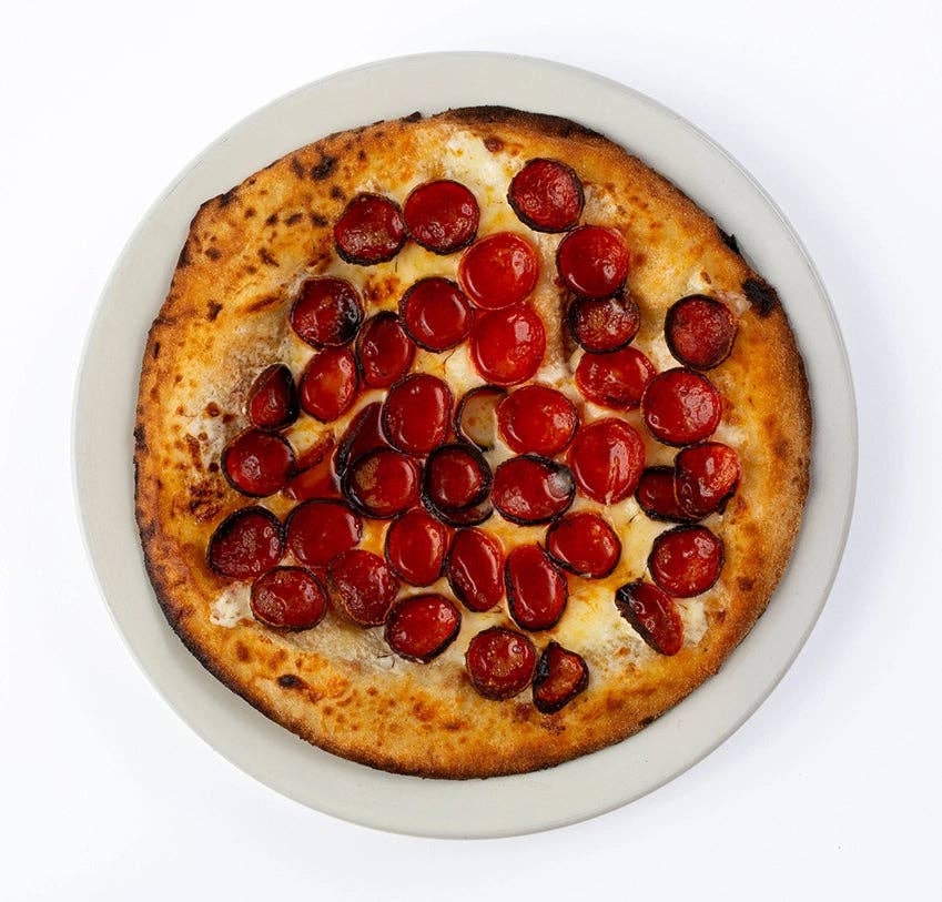 Katie's Frozen Pepperoni Stracciatella Pizza