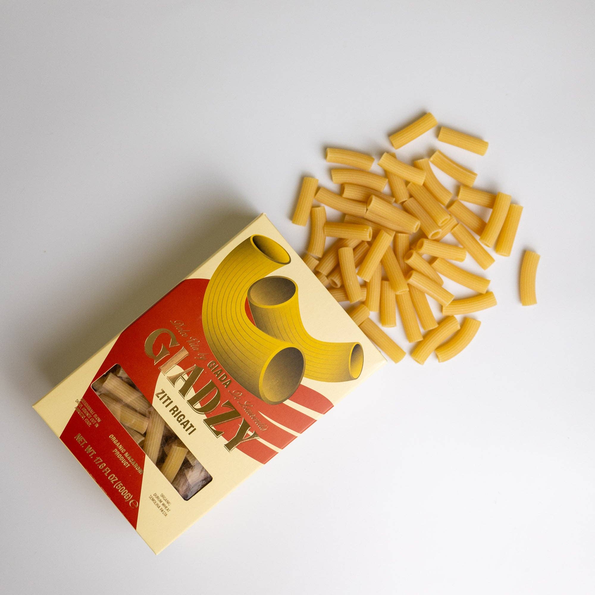 Organic Ziti Rigati Pasta