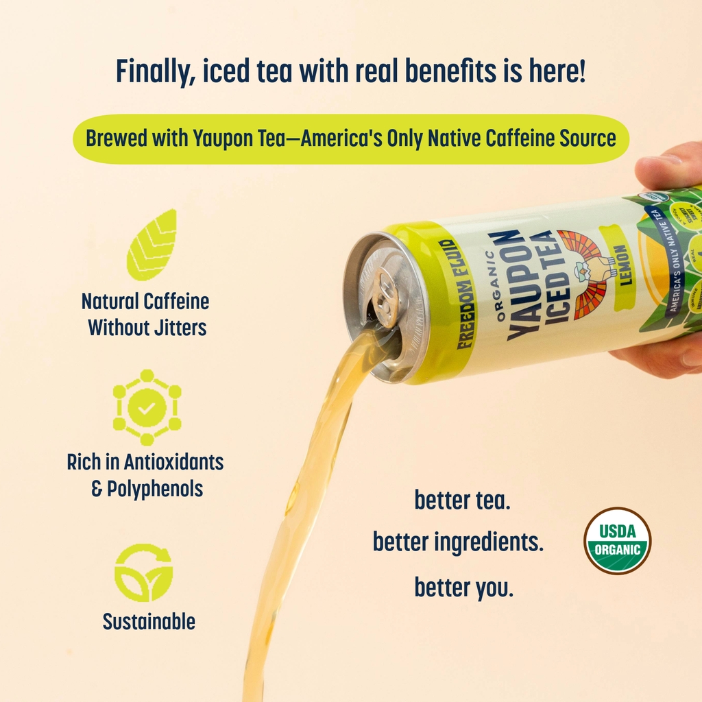 Lemon Organic Yaupon Iced Tea