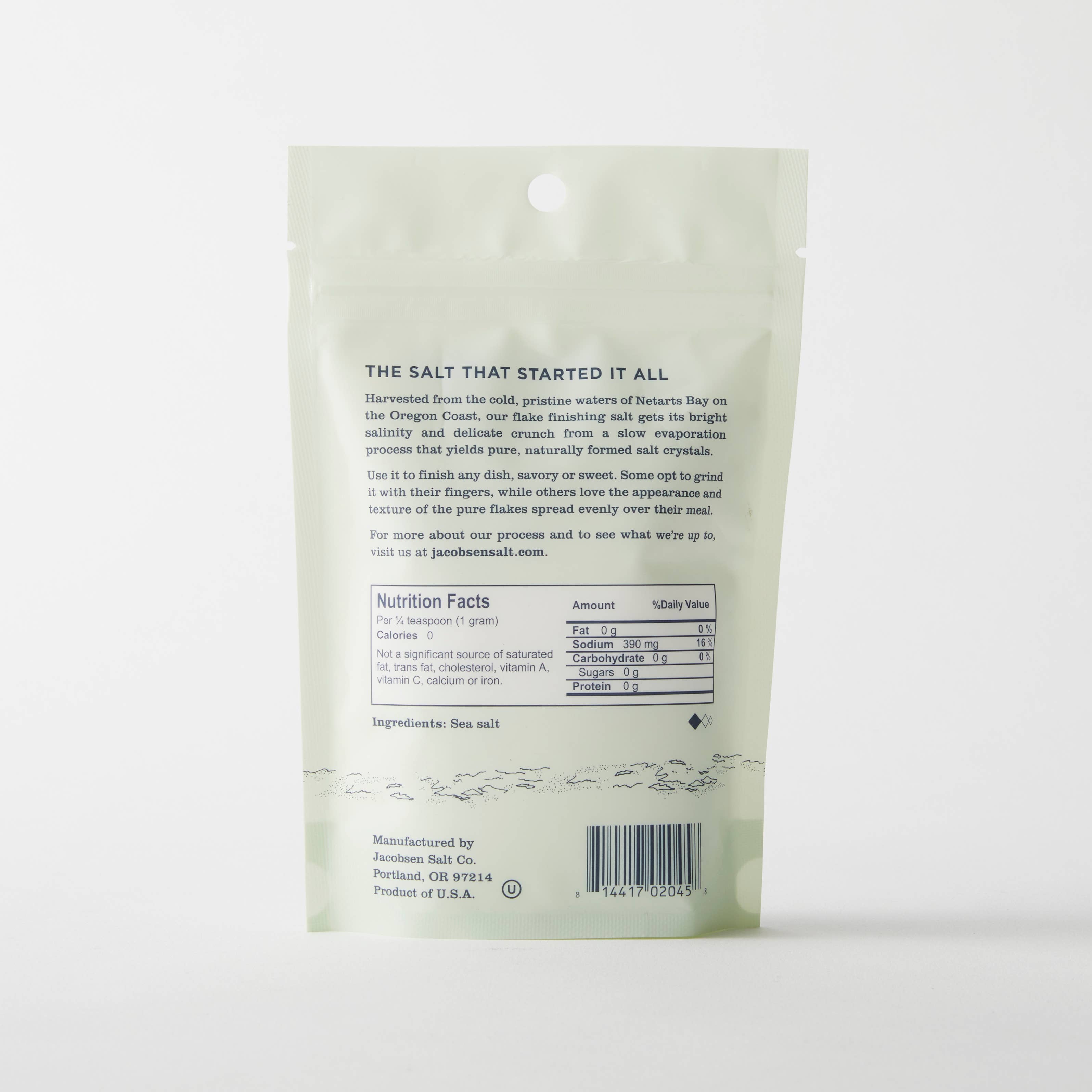 Pure Flake Sea Salt 4 oz bag