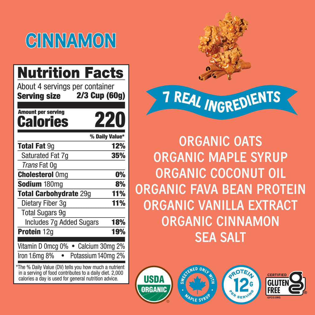 Lovebird Protein Cinnamon Granola