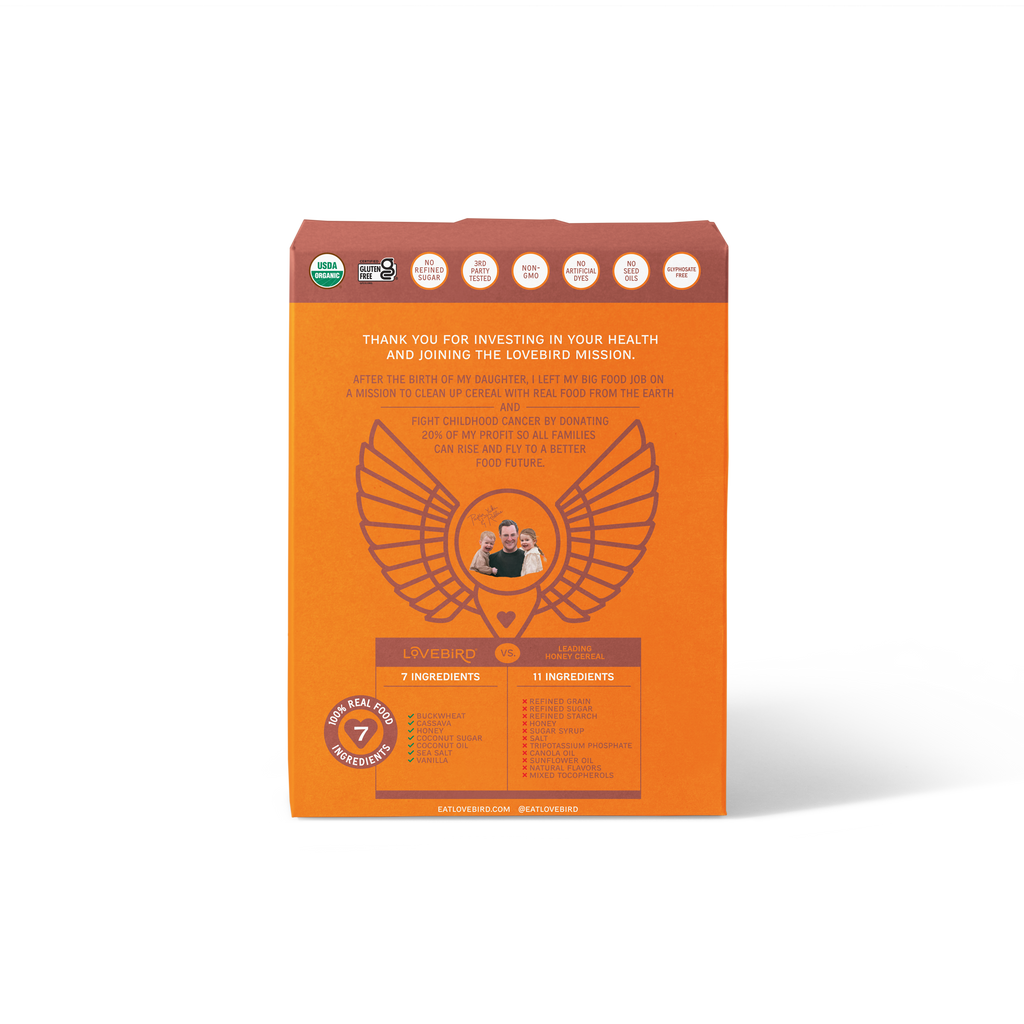 Lovebird Honey O Grain Free Cereal