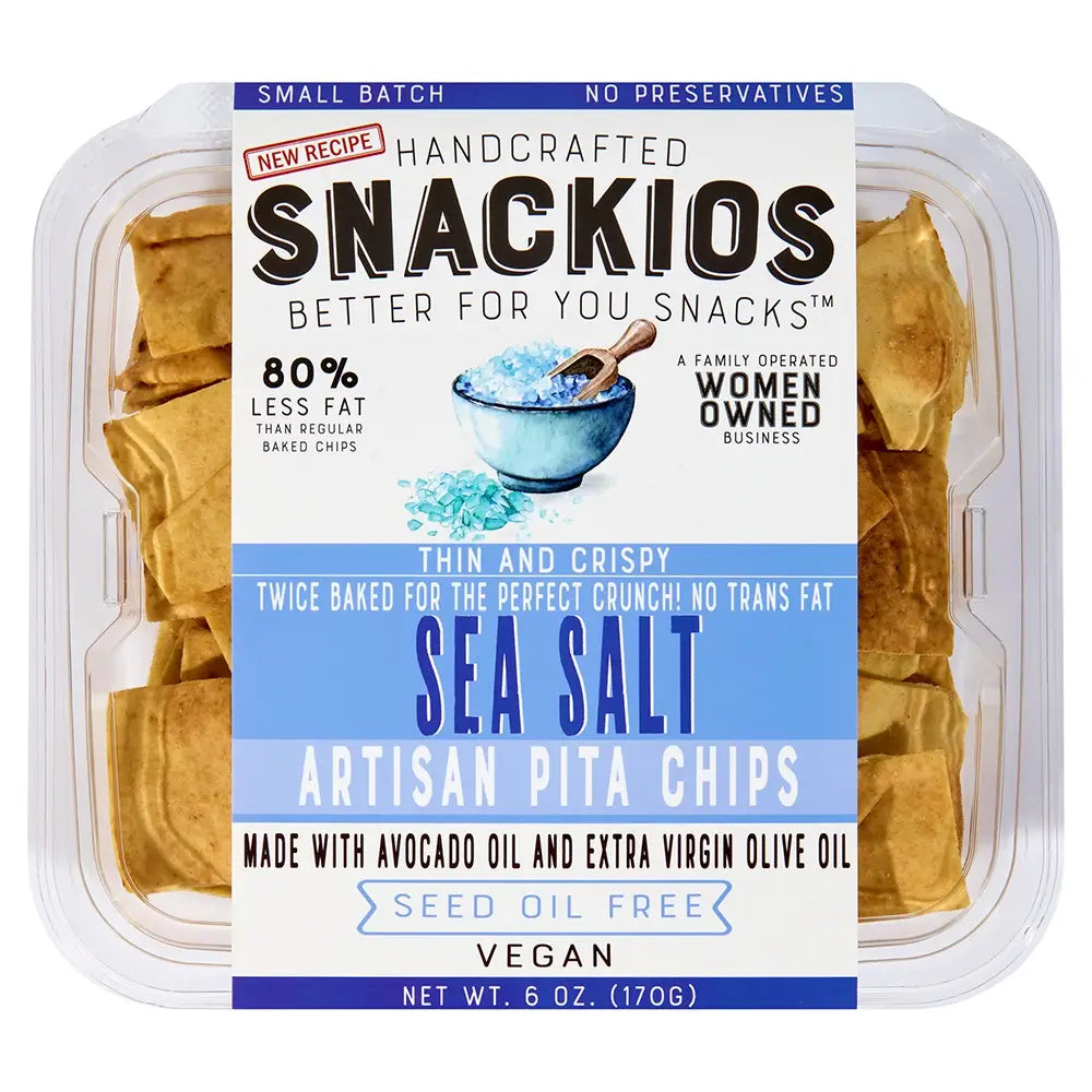 Snackios Sea Salt Pita Chips 