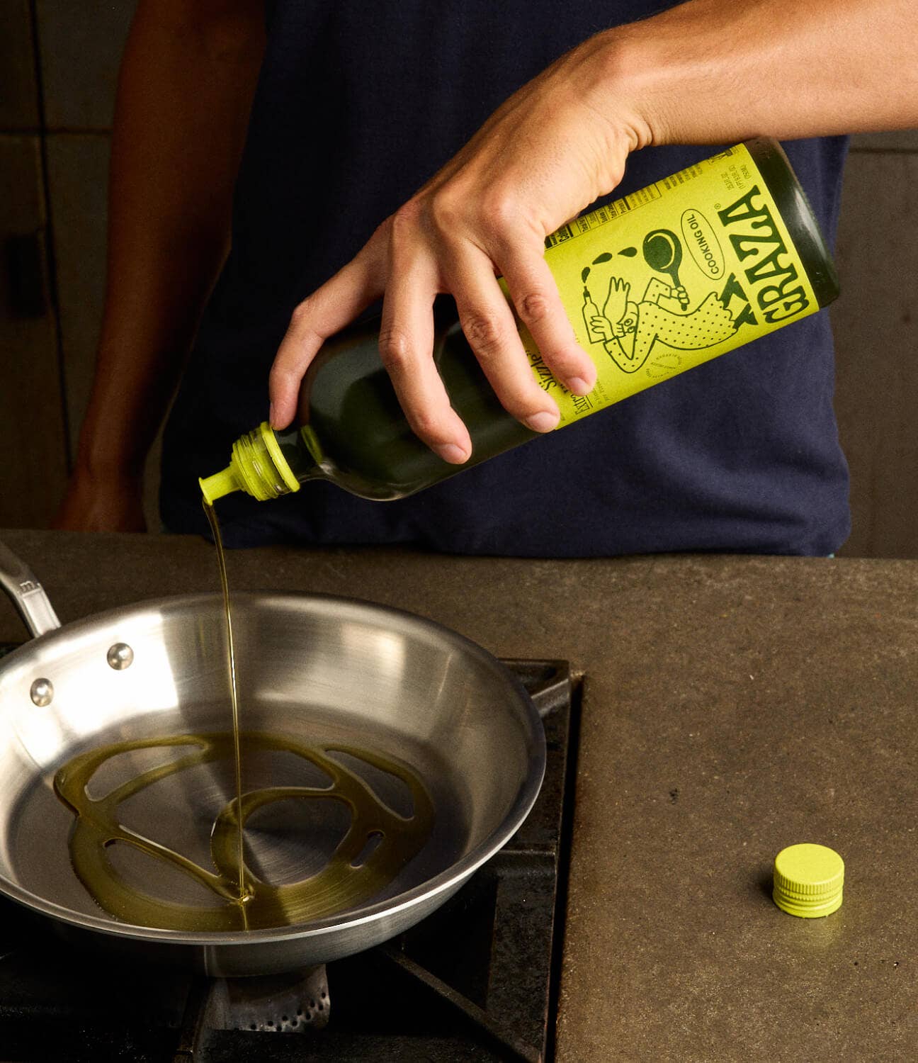 "Sizzle" Glass