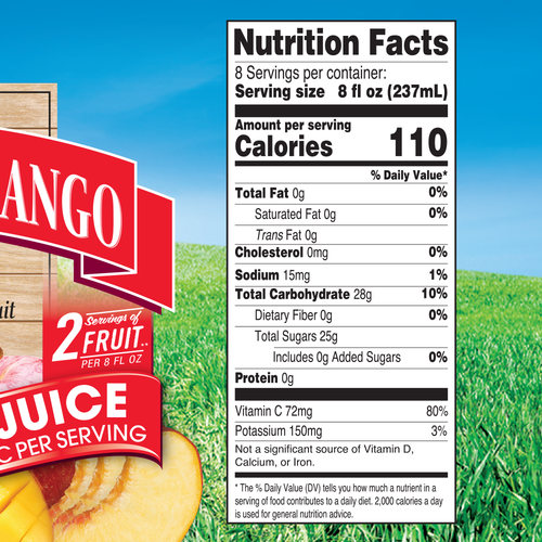 64oz Apple Peach Mango Juice