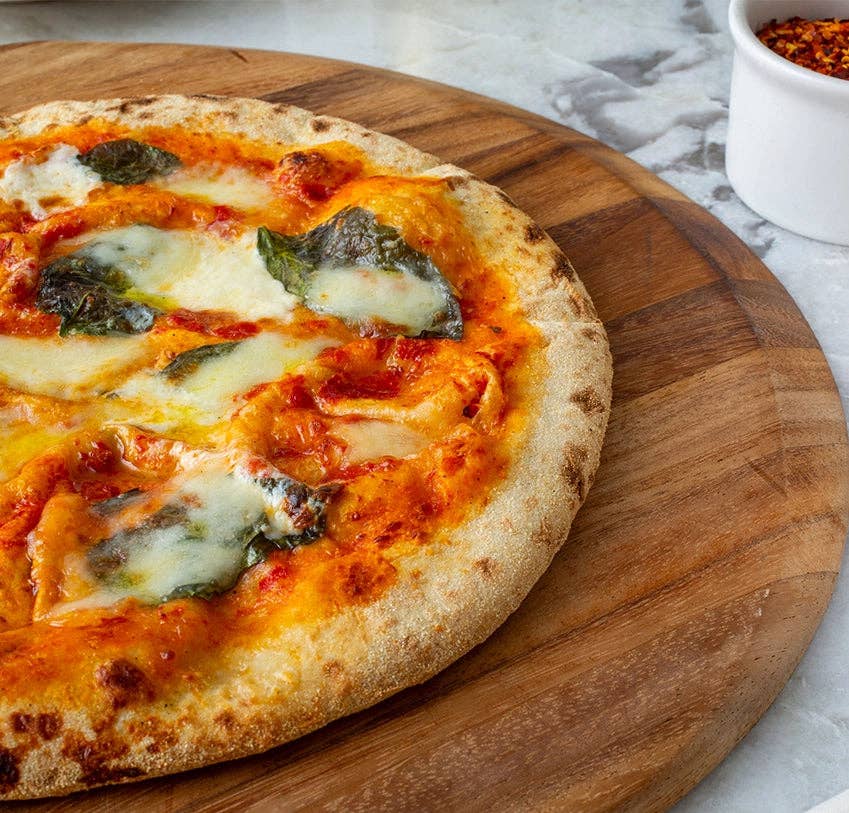 Katie's Frozen Burrata Margherita Cheese Pizza