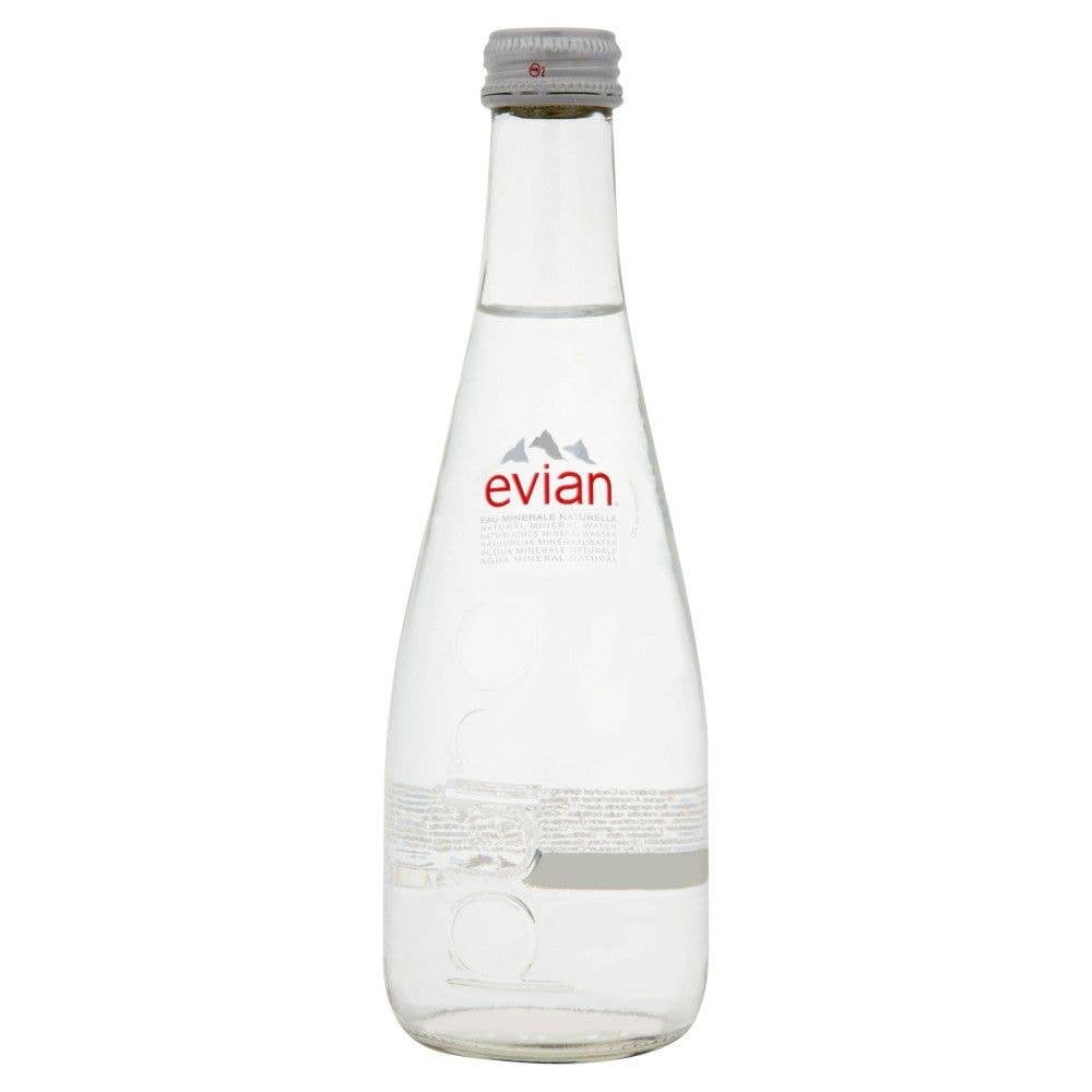 Evian Natural Spring Water, 330ml