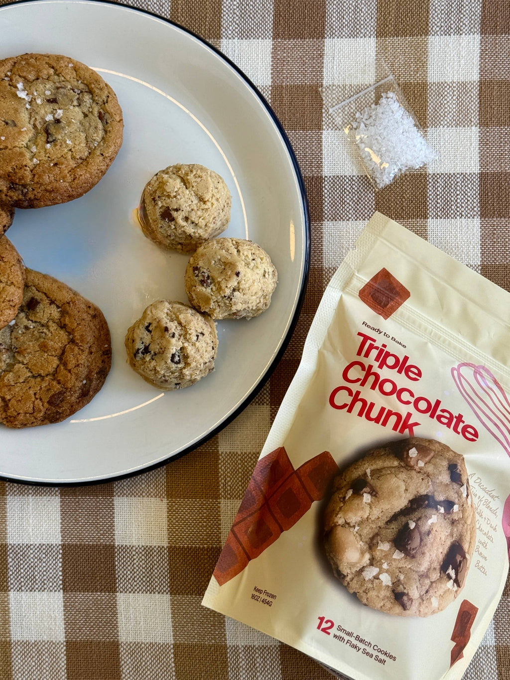 Triple Chocolate Chunk Cookie Dough