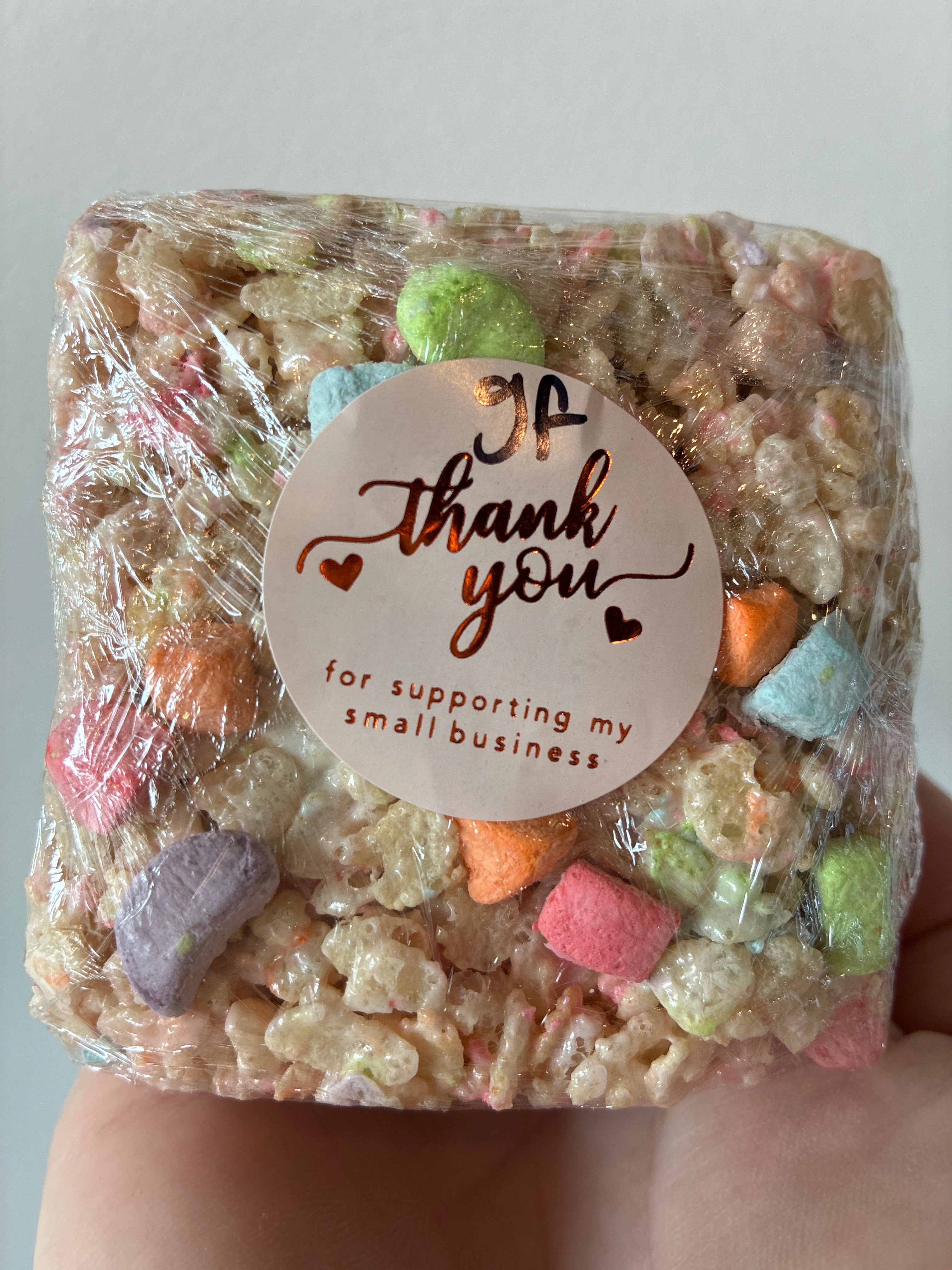 Gluten Free Rice Krispie Treat