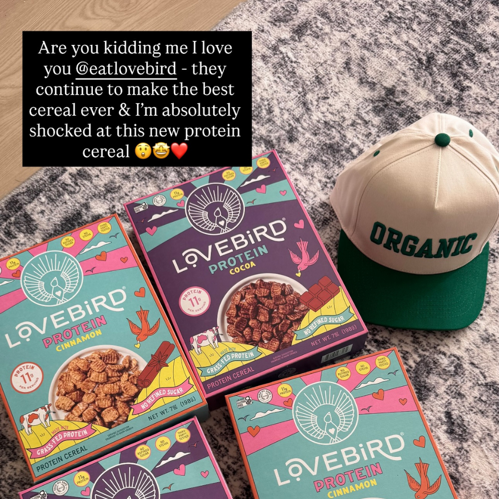 Lovebird Protein Cocoa Cereal