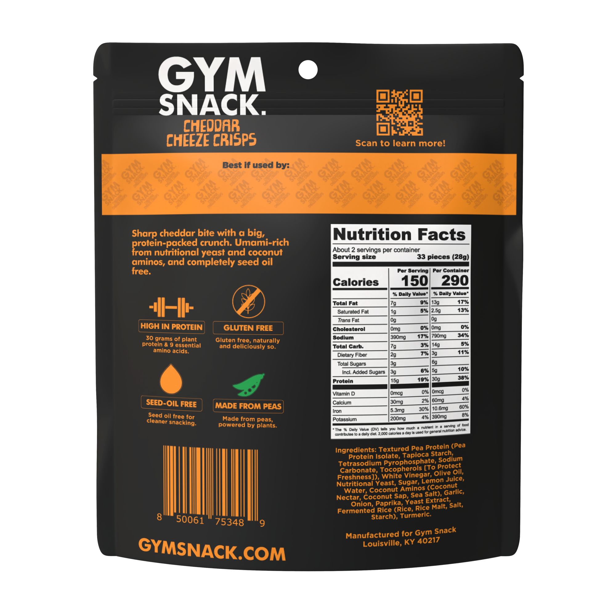 Cheddar Cheeze Protein Gym Snack