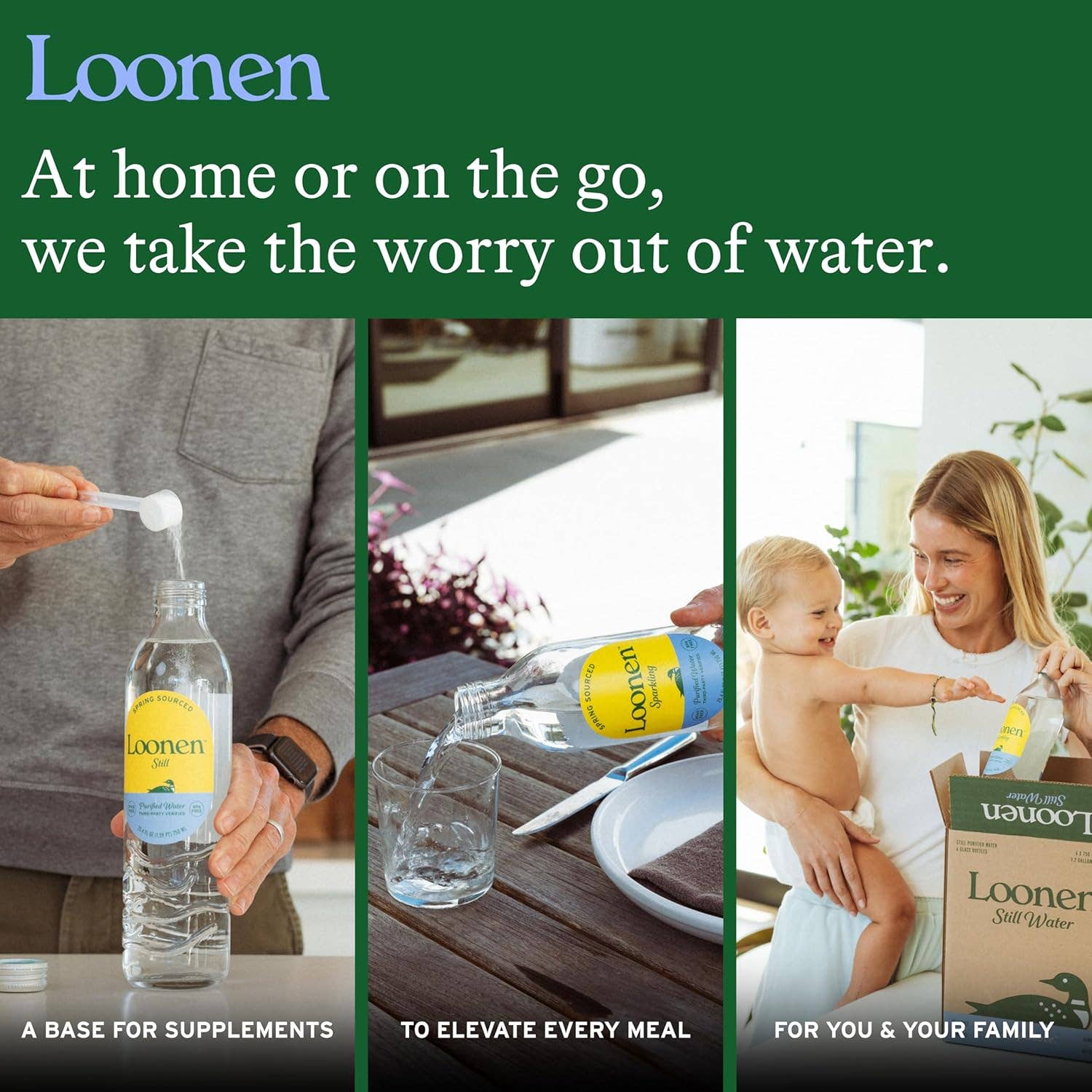 Loonen Still Spring Water, 750ml