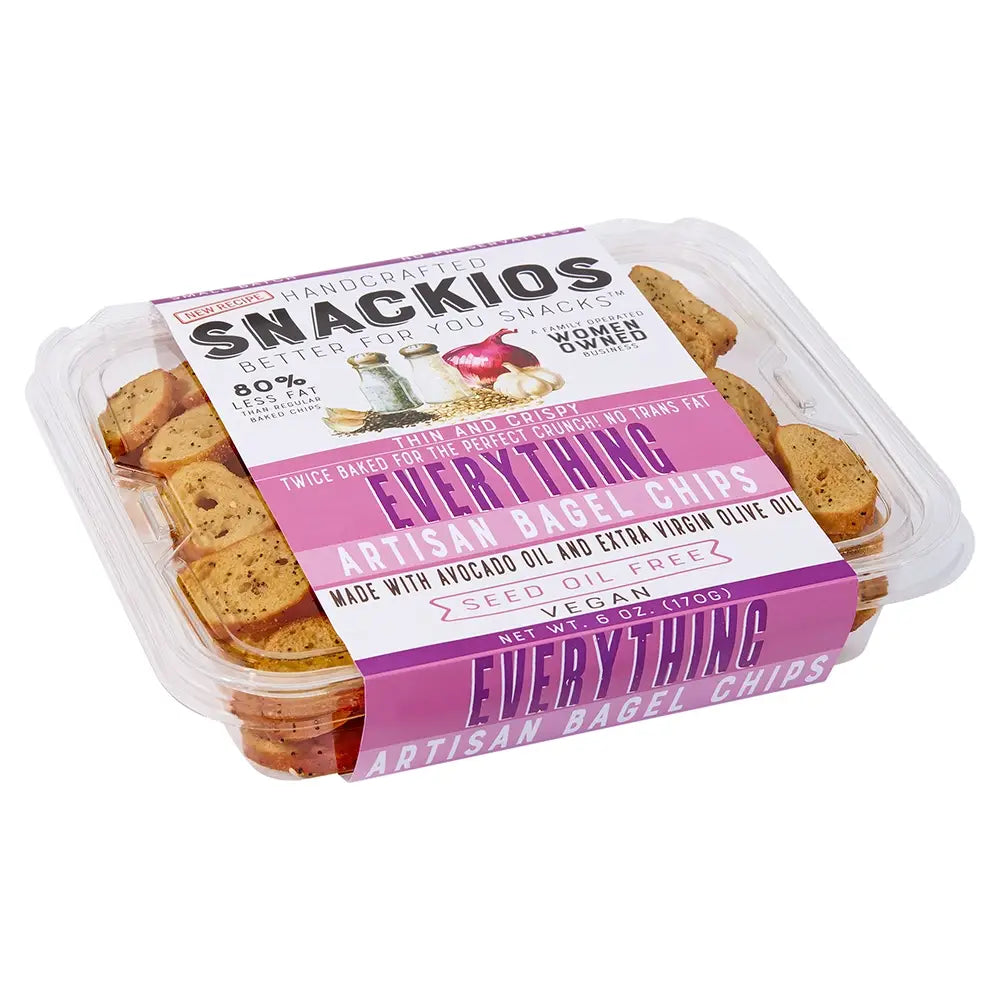 Snackios Everything Bagel Chips