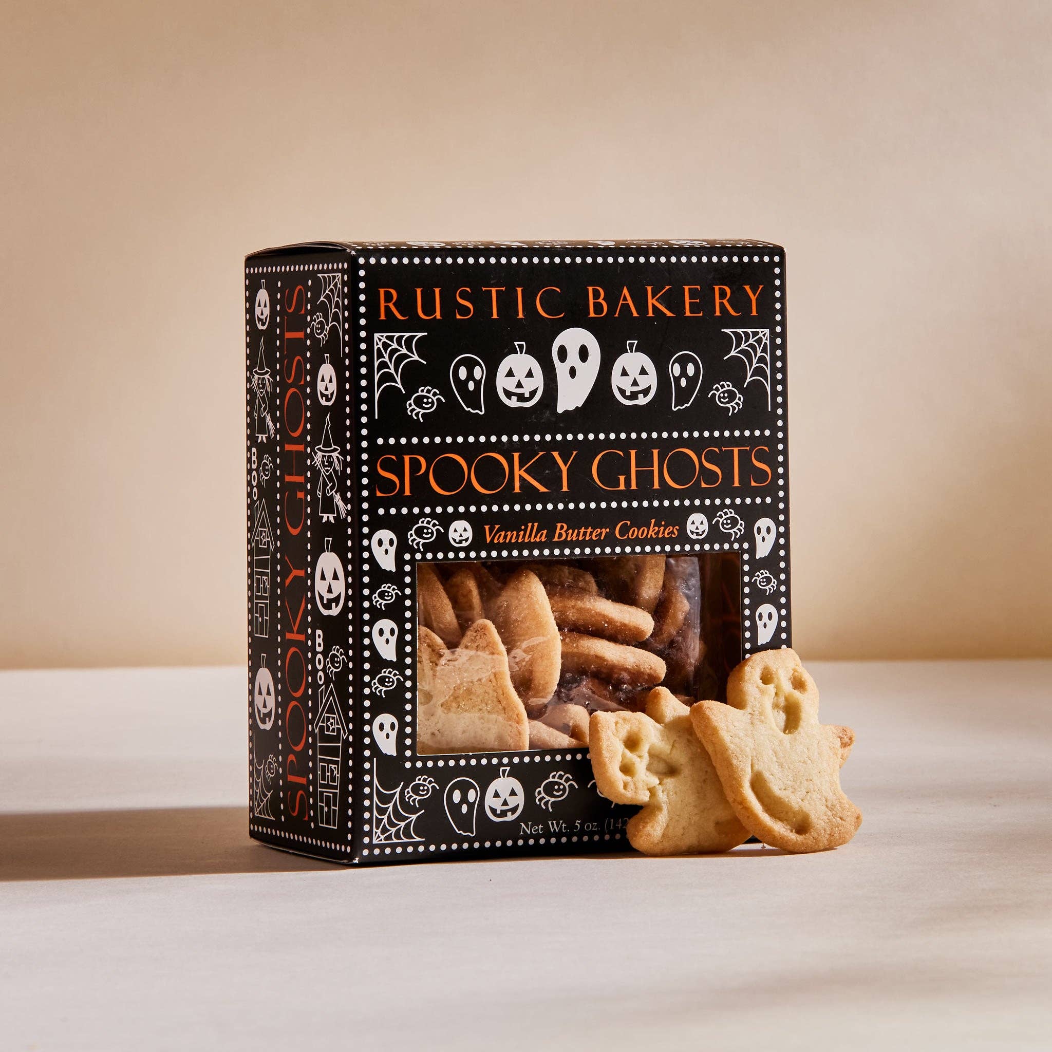 Spooky Ghosts Vanilla Cookies