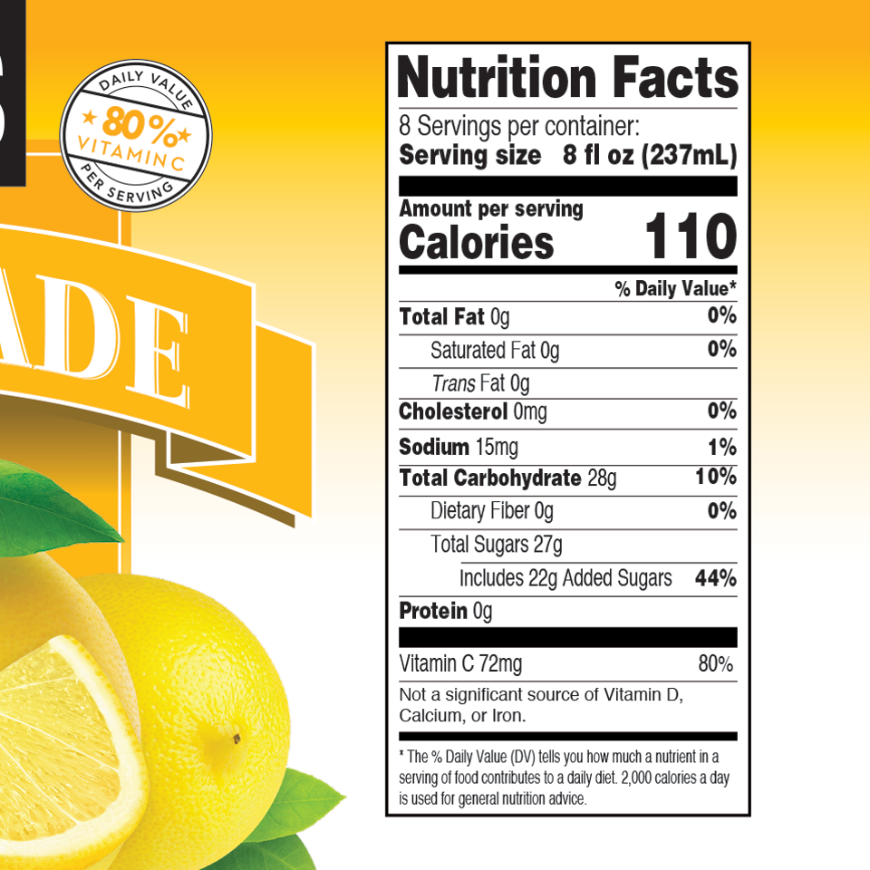 64oz Lemonade Juice