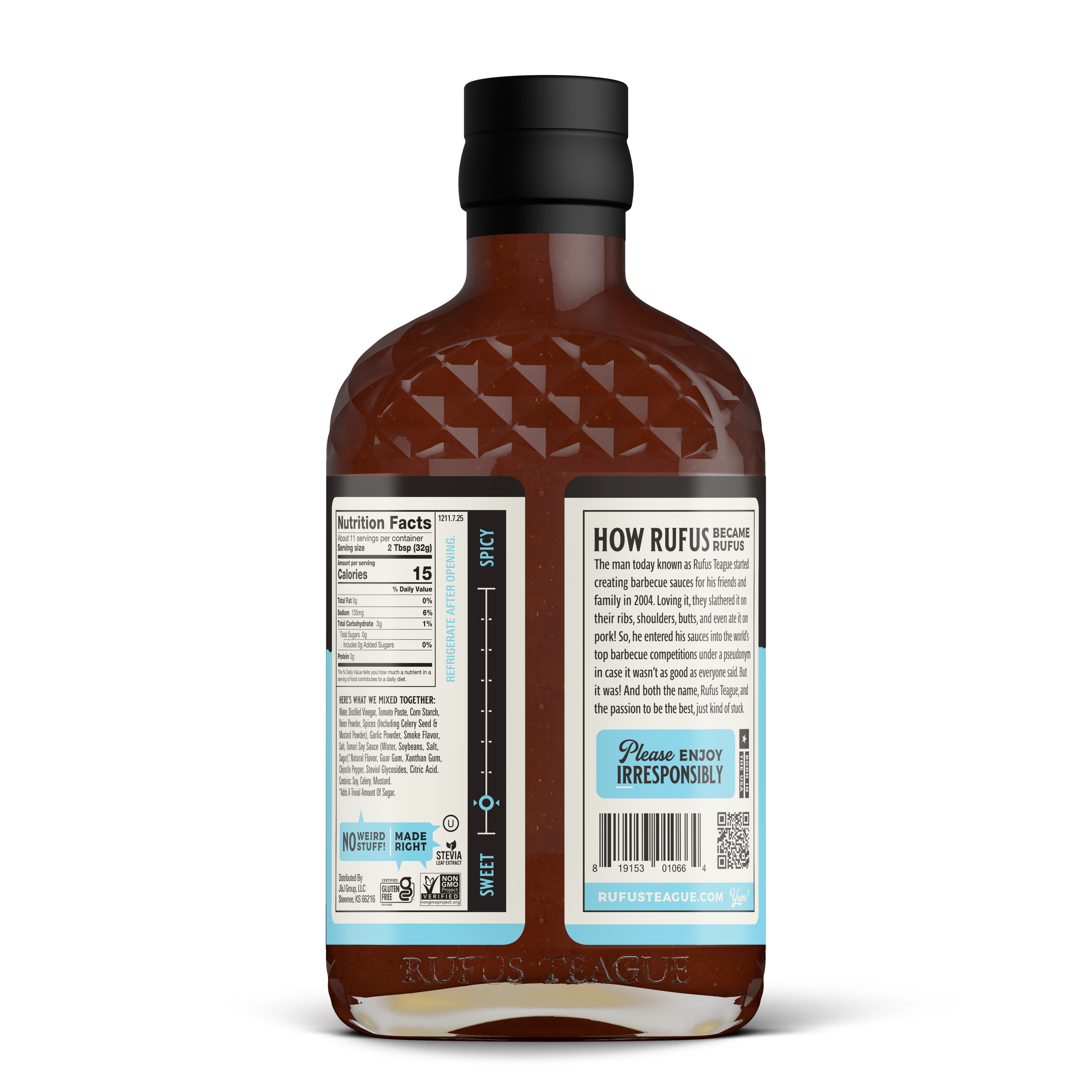 Slim N' Sweet Sugar Free BBQ Sauce