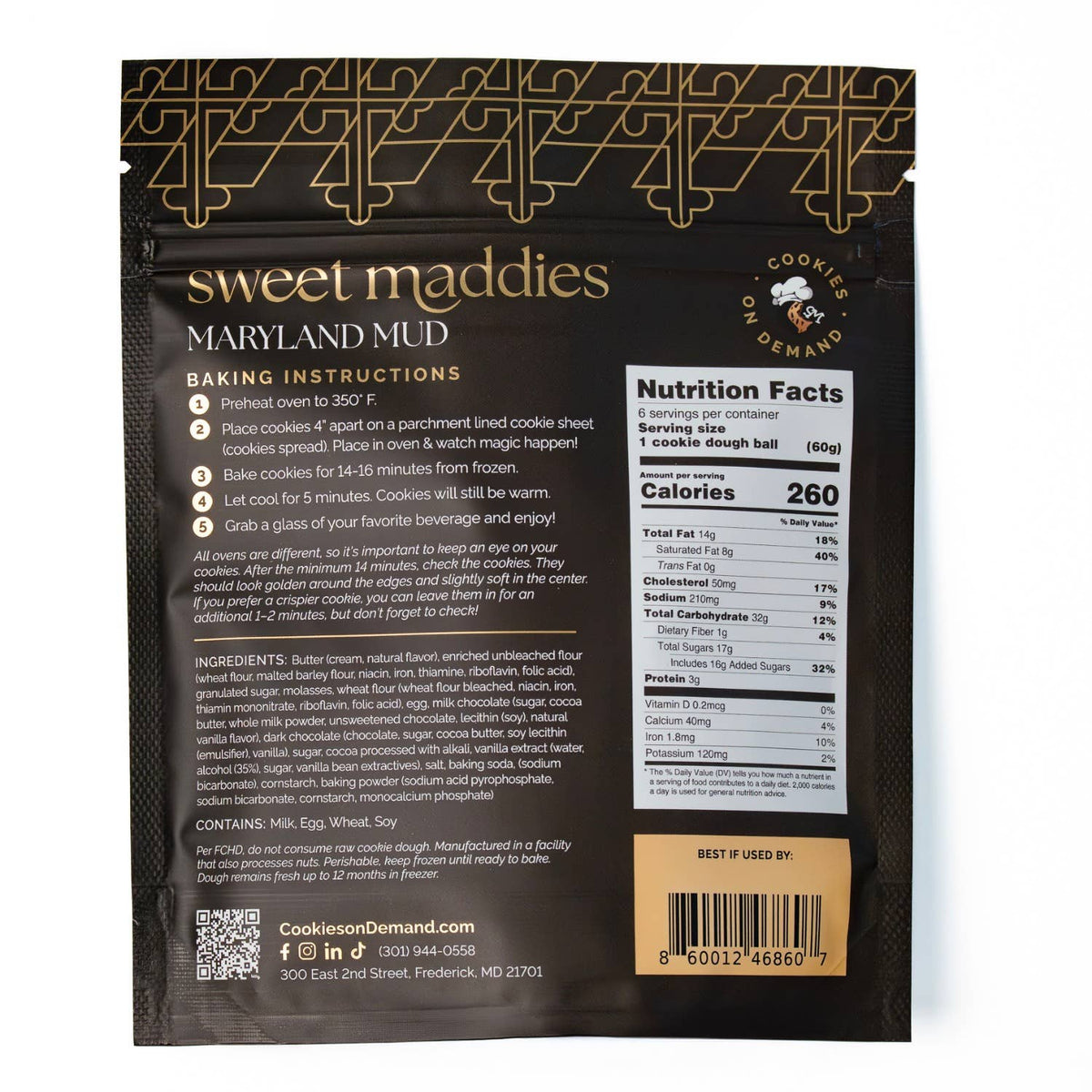 Maryland Mud Cookie Kit