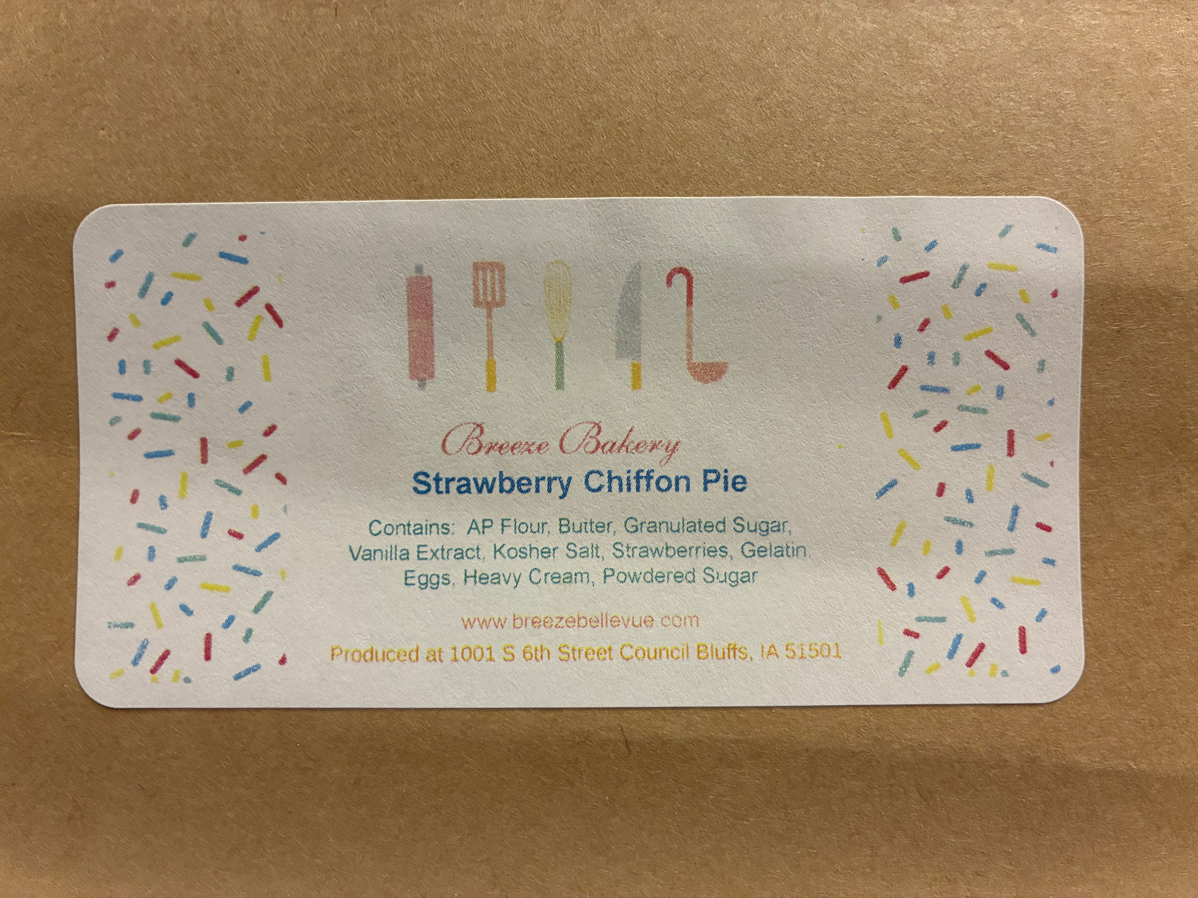 Strawberry Chiffon Pie