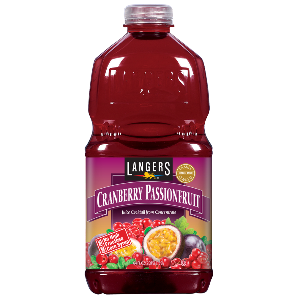 64oz Cranberry Passionfruit Juice