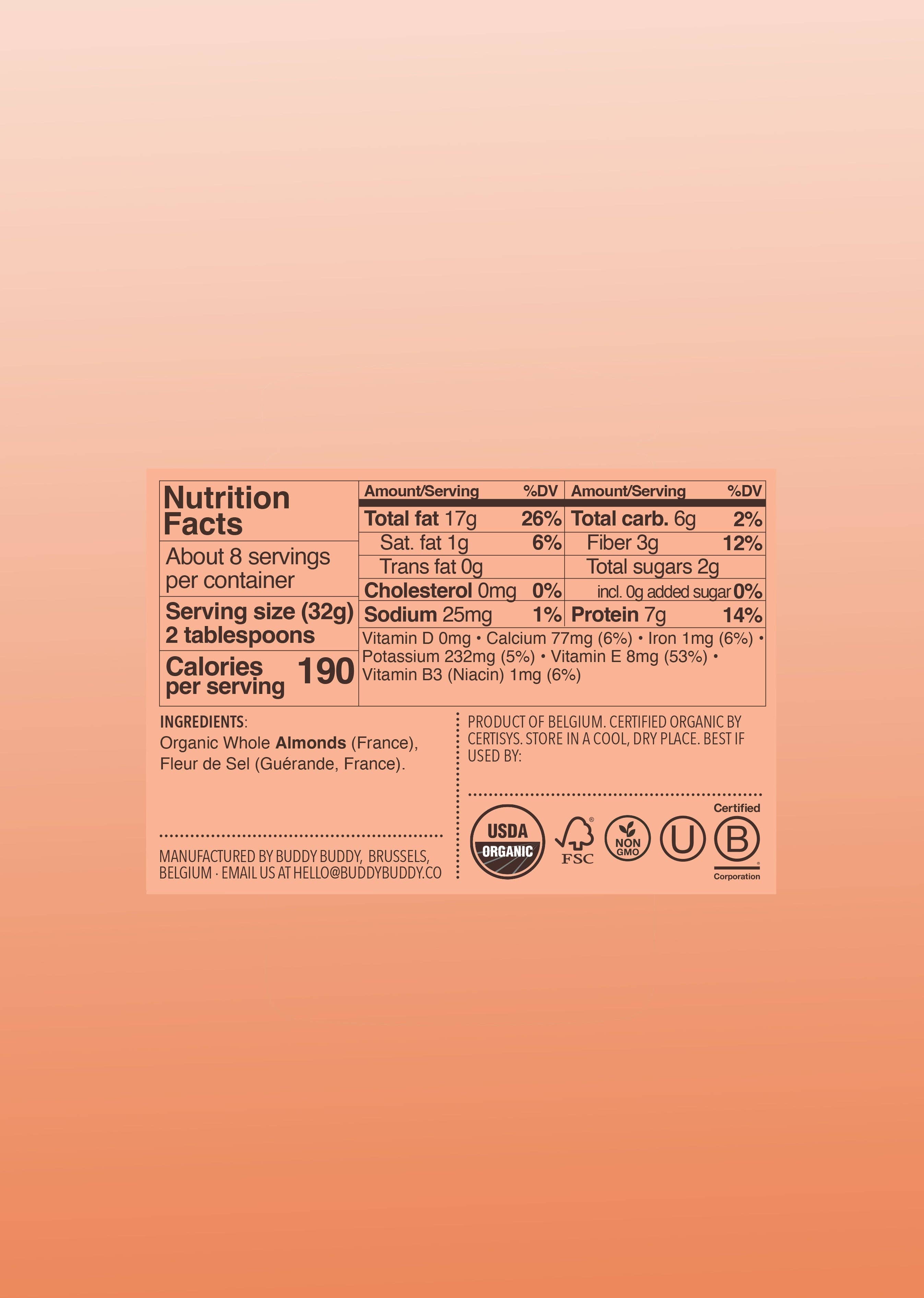 Organic Almond Butter