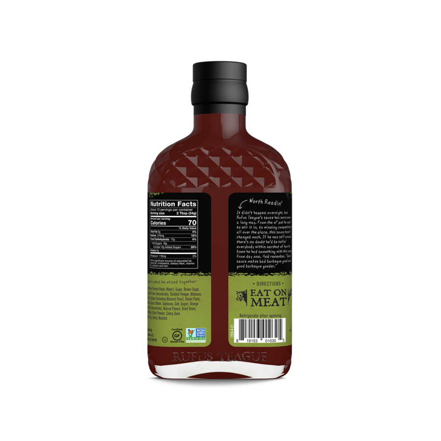 Smoky Apple BBQ Sauce: 15.25oz