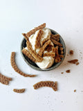 Stroopwafel Pieces: 8 oz Bag / Non-Caramel