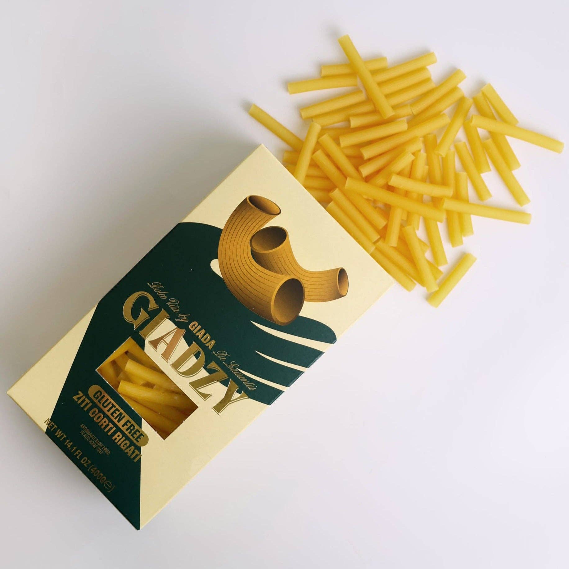 Gluten-Free Ziti Corti Rigati Pasta