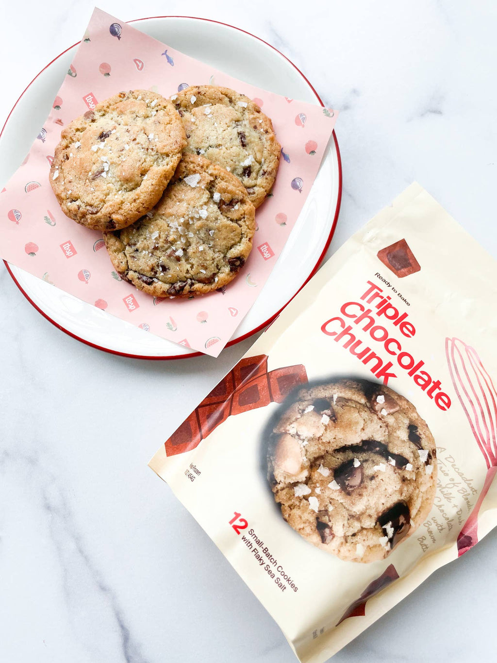 Triple Chocolate Chunk Cookie Dough