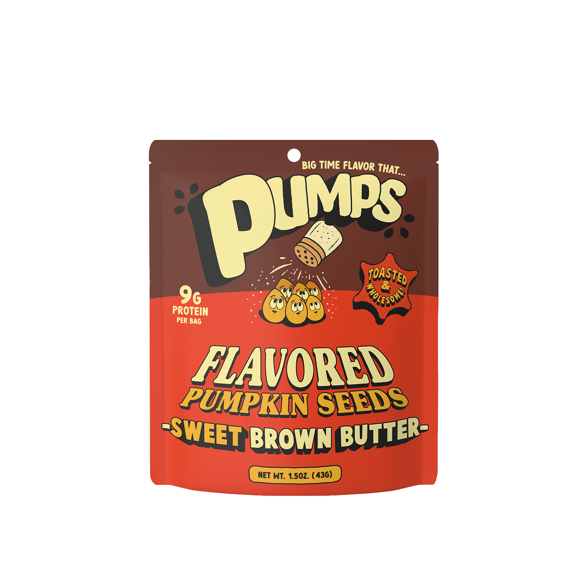 Pumps Toasted Sweet Brown Butter Pumpkin Seeds
