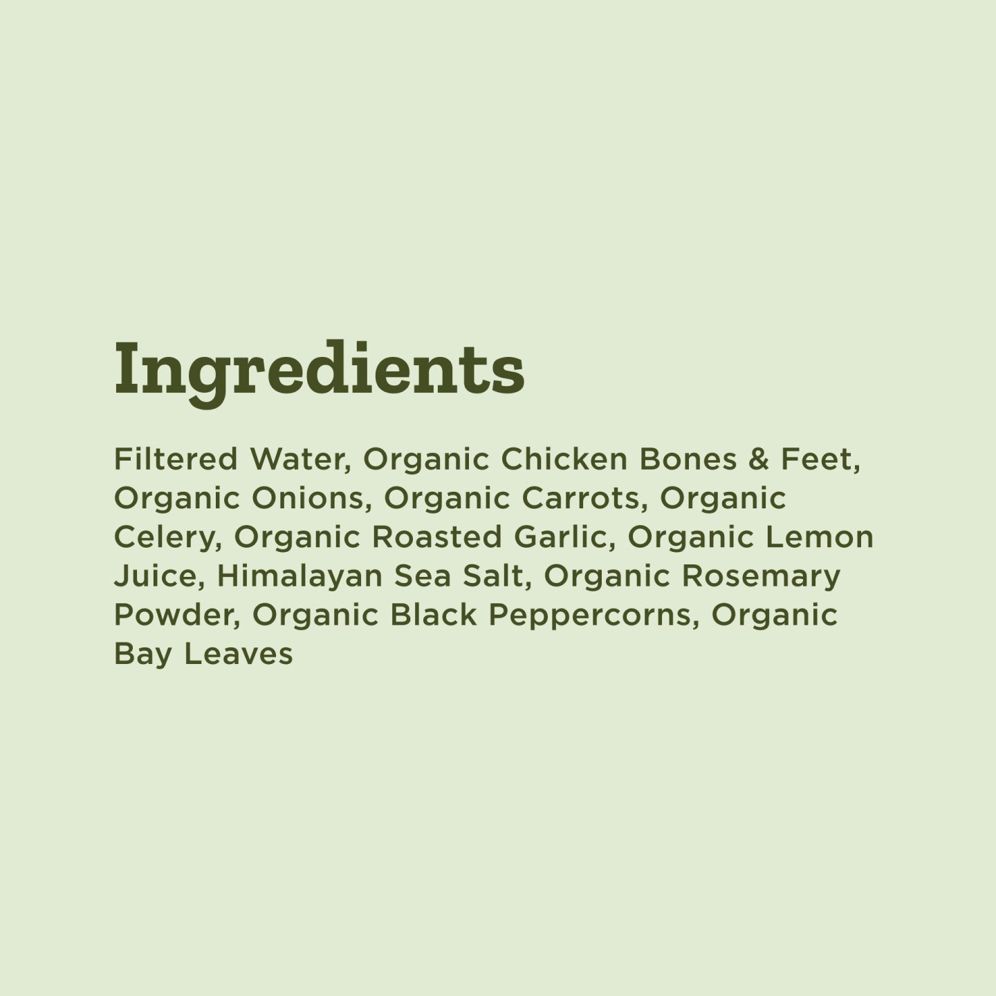 Organic Tuscan Sun Bone Broth