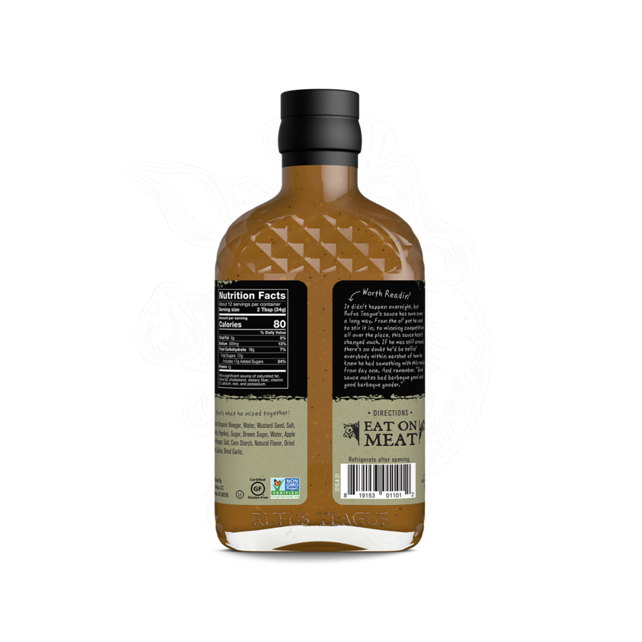 KC Gold Mustard BBQ Sauce: 14.25oz