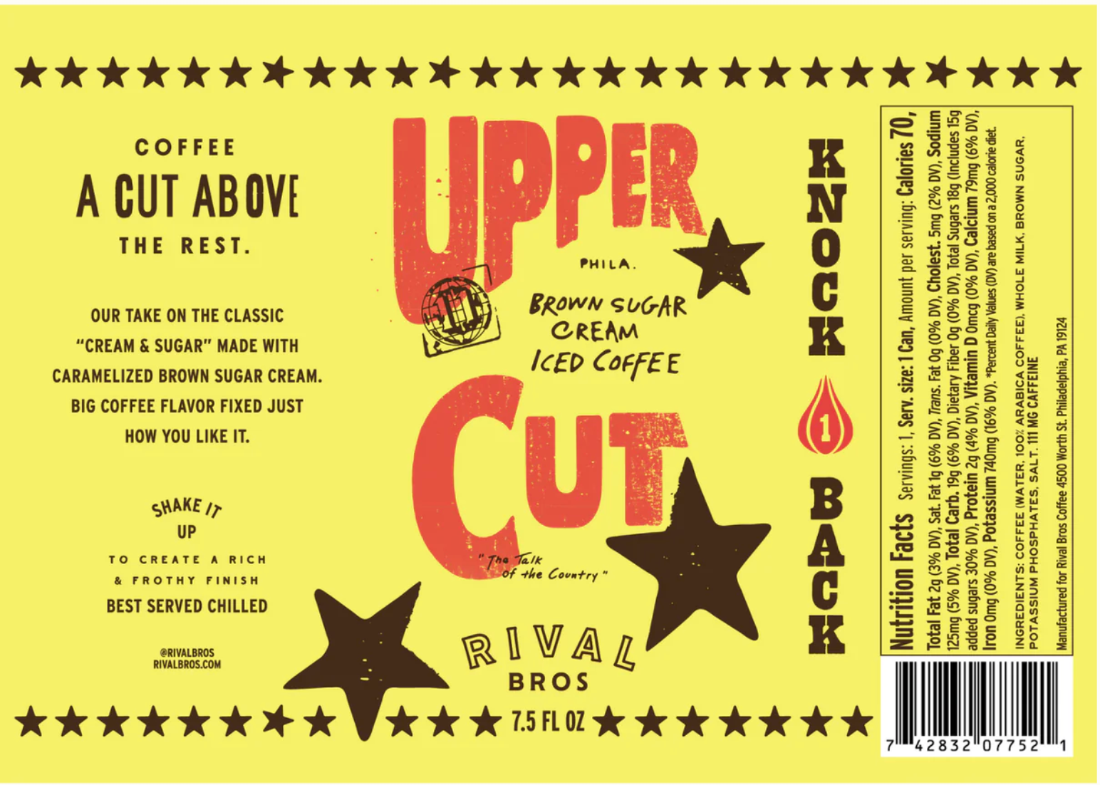 Upper Cut Iced Coffee
