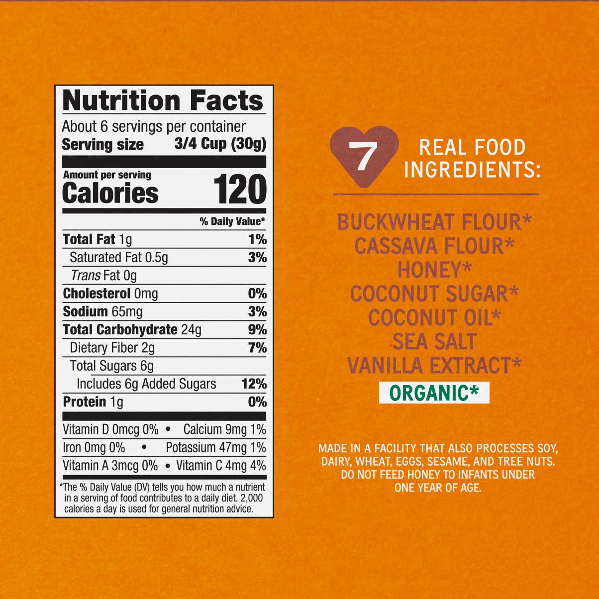 Lovebird Honey O Grain Free Cereal