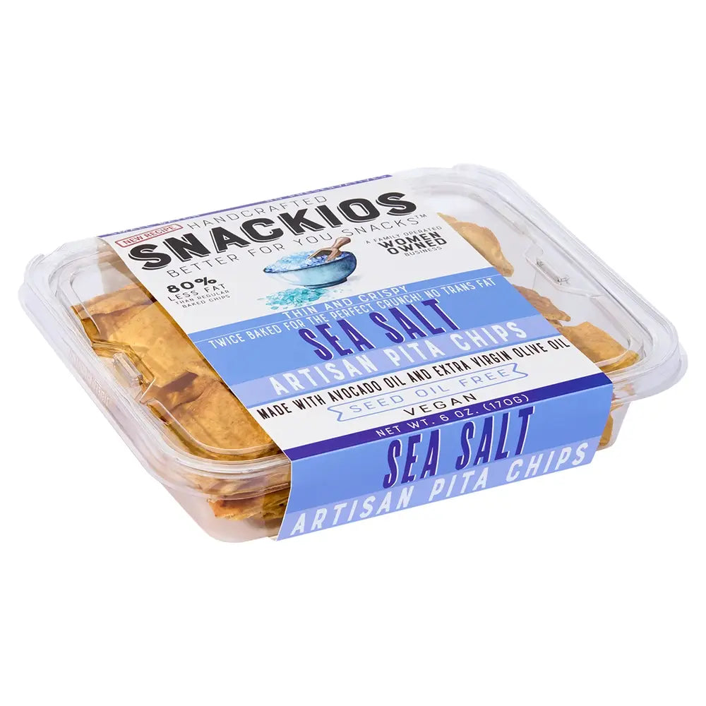 Snackios Sea Salt Pita Chips 