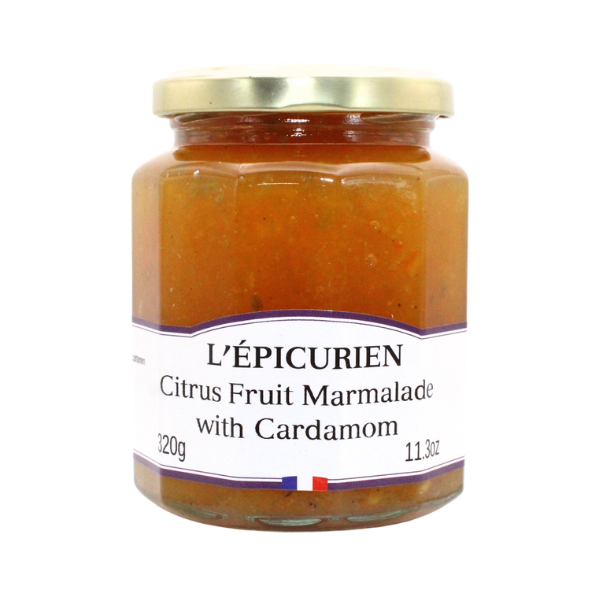 L'epicurien Citrus Fruit Marmalade w/ Cardamom 11.3oz
