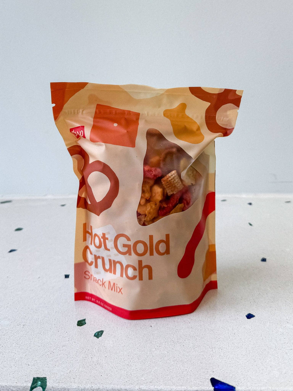 Hot Gold Crunch Snack Mix