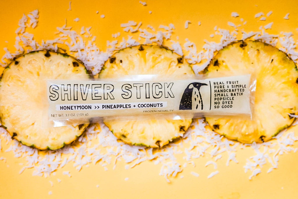Honeymoon : Pineapples + Coconuts - Single Popsicle